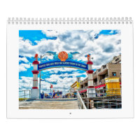 Calendrier de photo de New Jersey de Wildwood