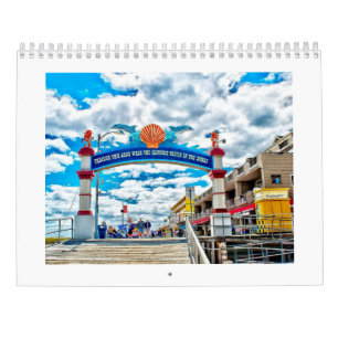 Calendrier de photo de New Jersey de Wildwood