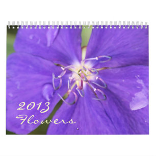calendrier de photographie de 2013 beau fleurs
