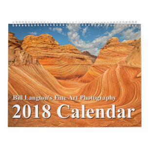 Calendrier de photographie de nature de 2018