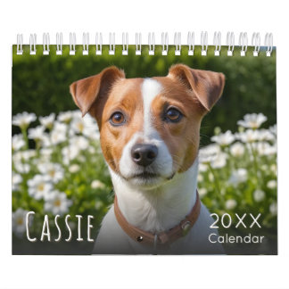 Calendrier de photos de chien personnalisé