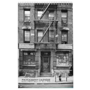 CALENDRIER DE PHOTOS NOIRES ET BLANCS - Kelly Wine