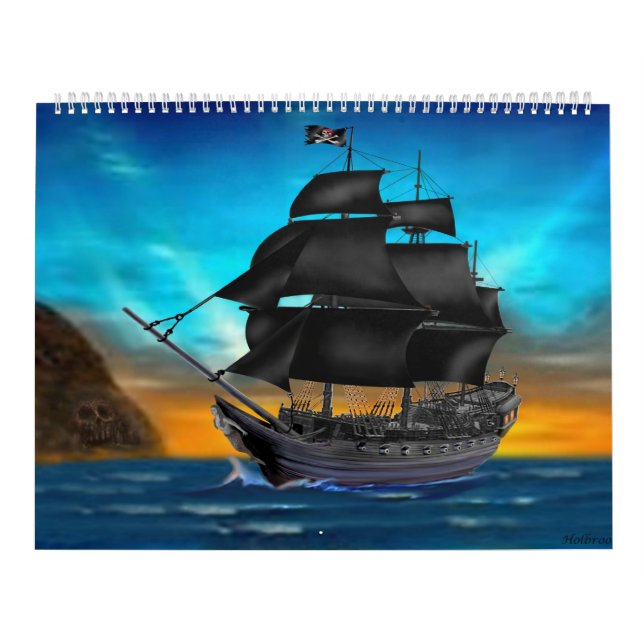 CALENDRIER DE PIRATES MENSUELS (Protection)
