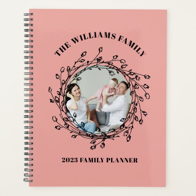 Calendrier de planification familiale Photo person (Devant)