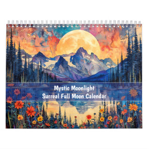 Calendrier de pleine lune surréaliste – Mystic Moo