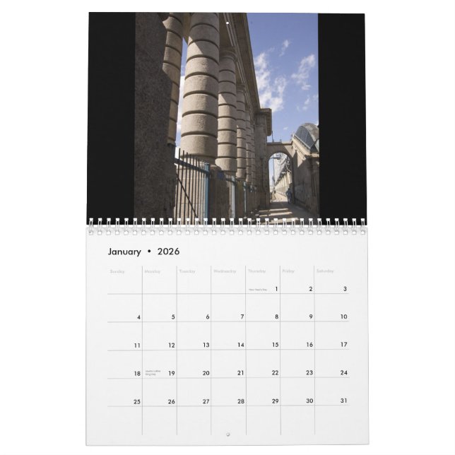 calendrier de ponts de Brooklyn et de Manhattan (Jan 2026)