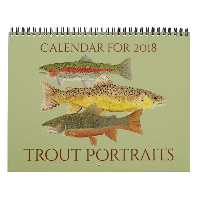 Calendrier de portraits de truite (Protection)