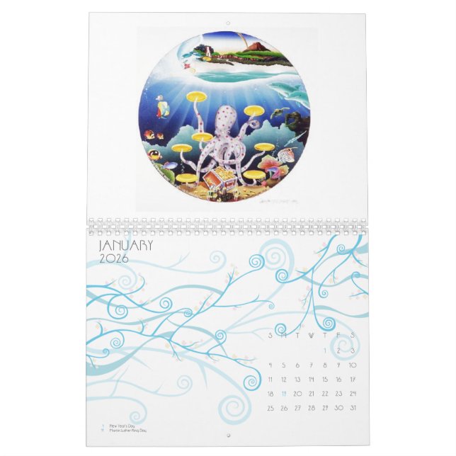 Calendrier de poulpe (Jan 2026)