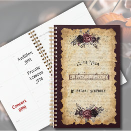 Calendrier de répétition d'alto classique antique