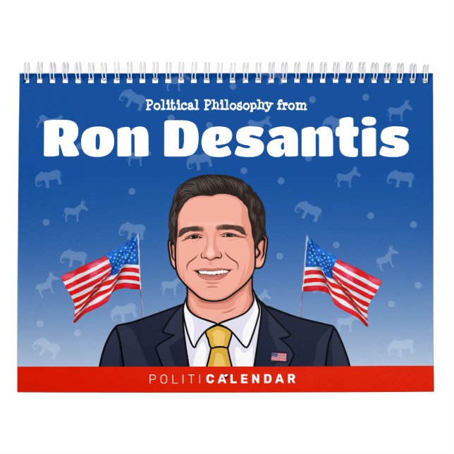 Calendrier de Ron Desantis pour l'humour politique (Protection)