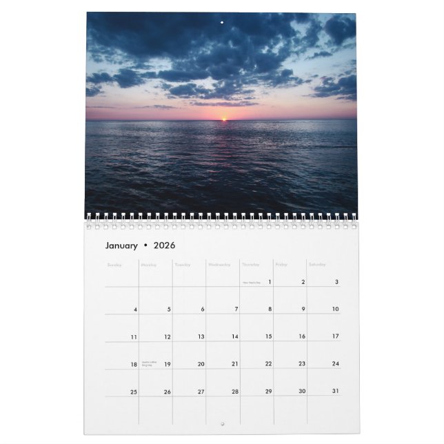 Calendrier de Sarasota, la Floride (Jan 2026)