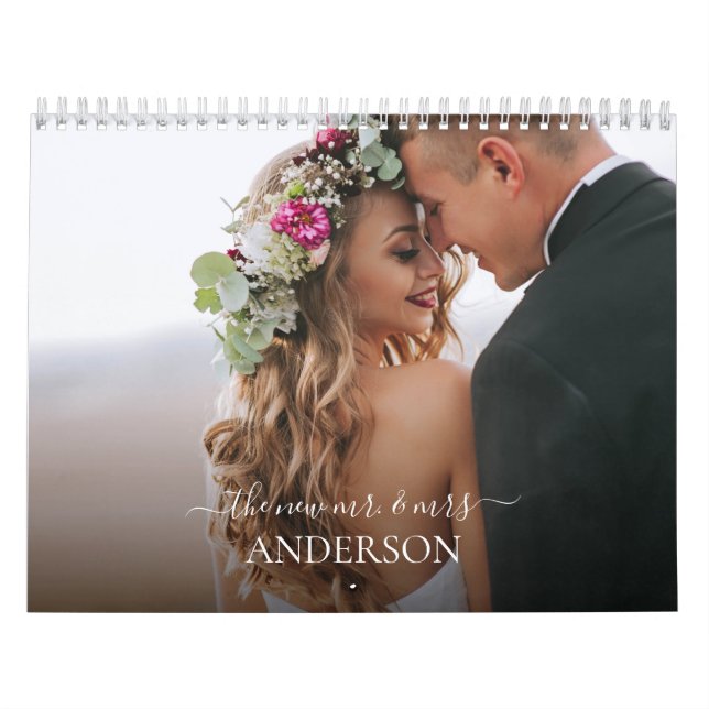 Calendrier de script photo de mariage personnalisé (Protection)
