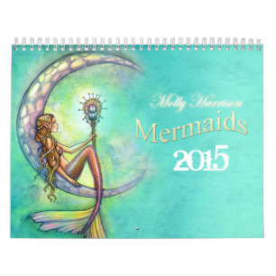 Calendrier de sirène 2015 par Molly Harrison