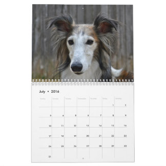 Calendrier de soie de Windhound 2017