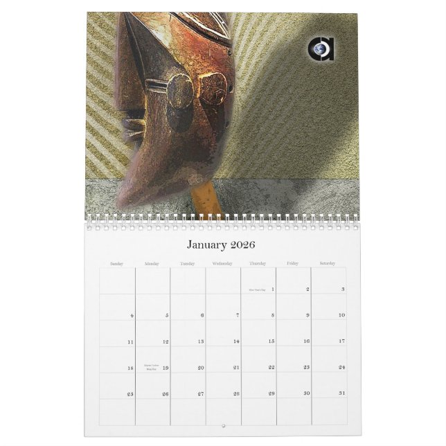 CALENDRIER DE SPIRITUEUX DE CHAMAN (Jan 2026)