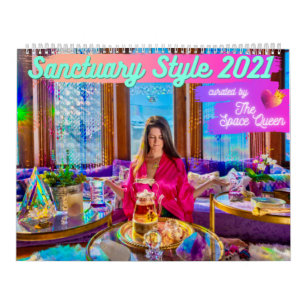 Calendrier de style sanctuaire 2021 par The Space 