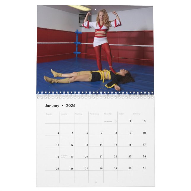 Calendrier de Sybil Starr 2012 (Jan 2026)