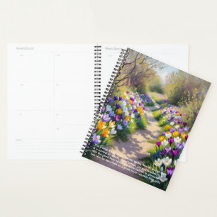 Calendrier de symbolique du crocus