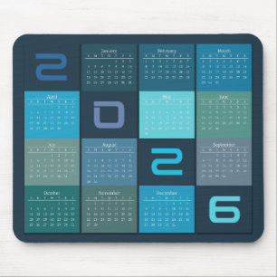 Calendrier de tapis de souris 2024