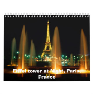 Calendrier de Tour Eiffel