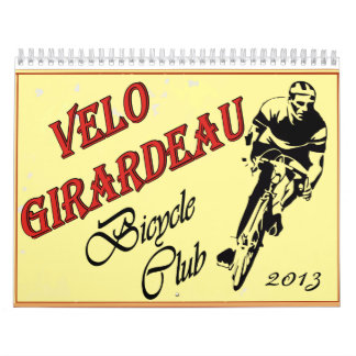 Calendrier de Velo Girardeau 2013