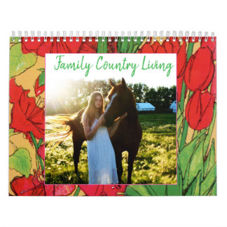 Calendrier de vie et de style de comté
