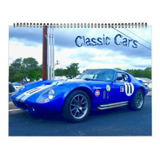Calendrier de voiture classique
