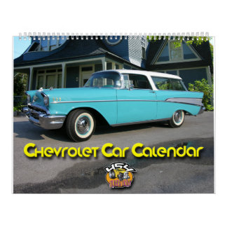 Calendrier de voiture de Chevrolet