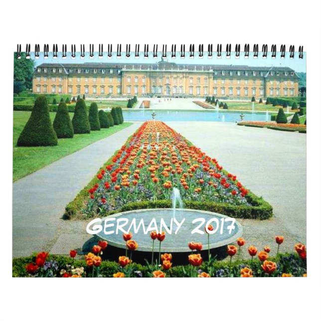 Calendrier de voyage de l'Allemagne 2017 (Protection)