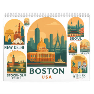Calendrier de voyage des villes du monde 2022 