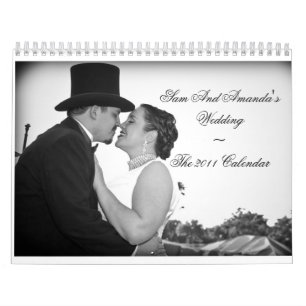 Calendrier de Wedding~The 2011 de Sam et d'Amanda