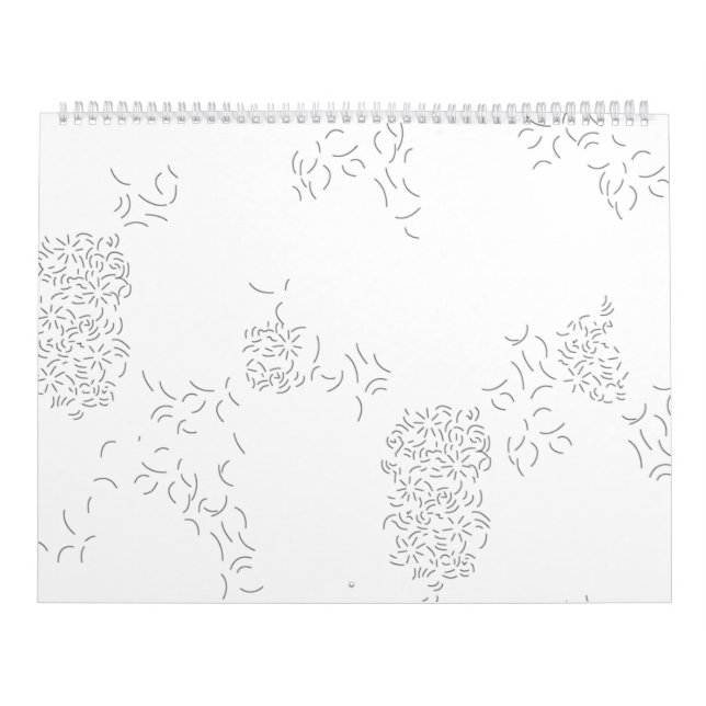 Calendrier Décor, gris pâle (Protection)