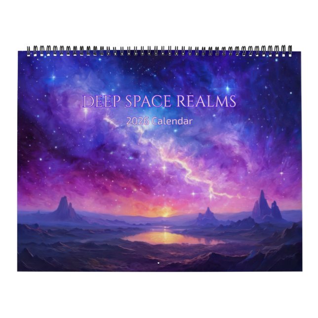 Calendrier Deep Space Realms 2026 (Protection)