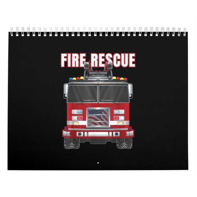 Calendrier Département des pompiers de la Secourt américaine  (Protection)