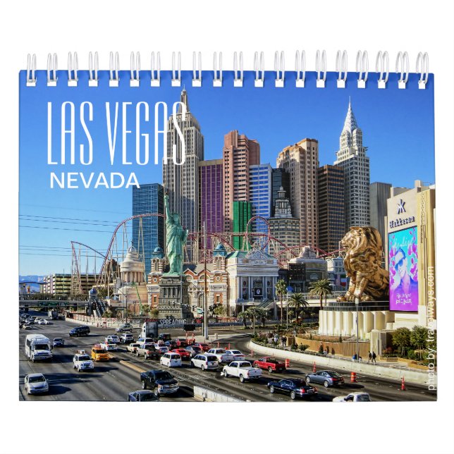 Calendrier des 12 mois de Las Vegas (Protection)