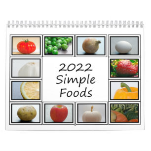 Calendrier des aliments simples