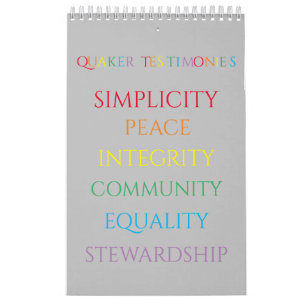 Calendrier des amis (Quaker) 2023