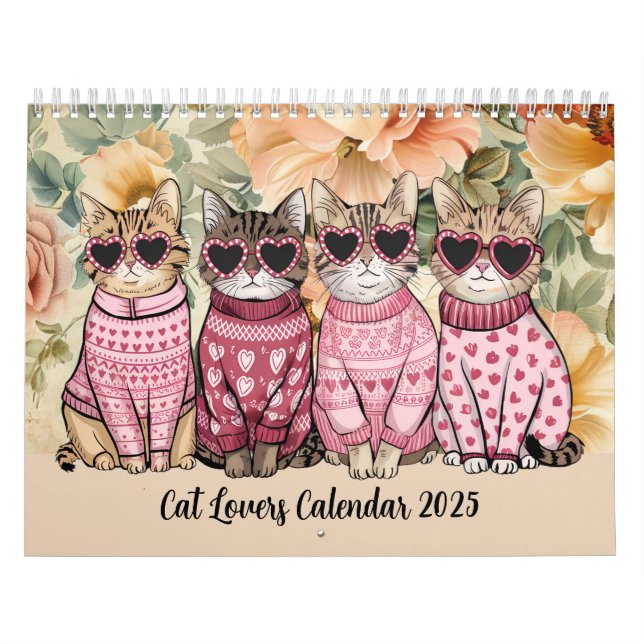Calendrier des Amoureux de les chats (Protection)