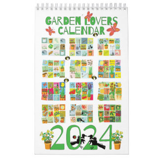 Calendrier des Amoureux de les jardins 2024