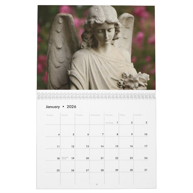 Calendrier des anges (Jan 2026)