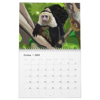 Calendrier des aquarelles par Island Art Bocas