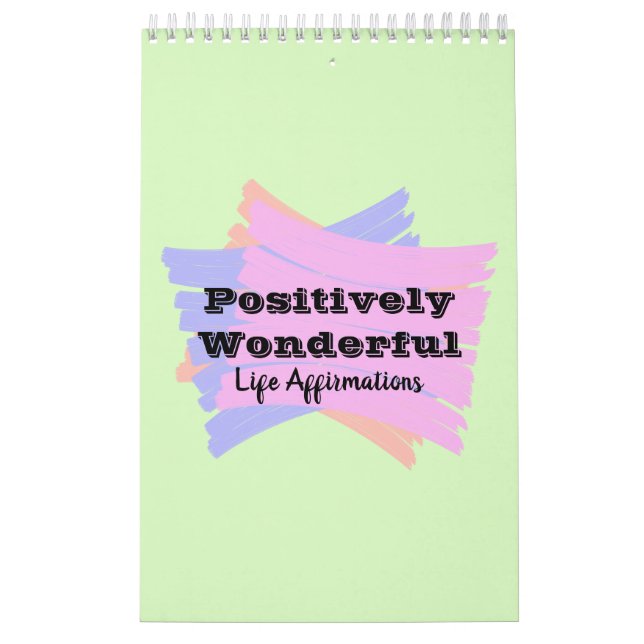 Calendrier des avirmations positives (Protection)