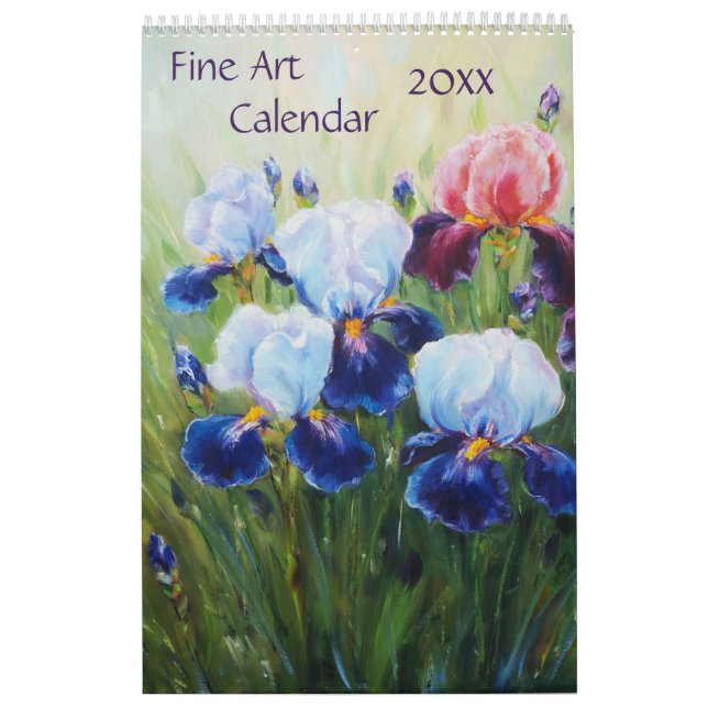 Calendrier des beaux-arts 2025 saisons (Protection)