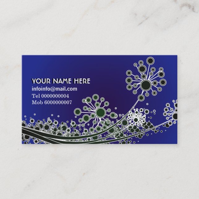 Calendrier des Cartes de visite personnalisés Hi T (Devant)