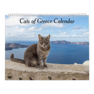 Calendrier des chats de Grèce