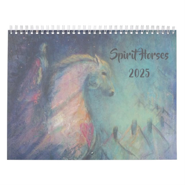 Calendrier des Chevaux d'Esprit 2025 (Protection)