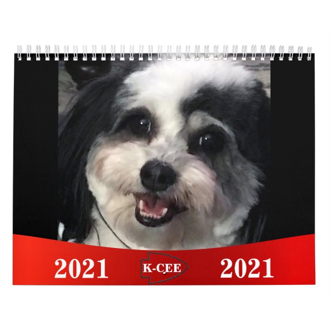 Calendrier des Chiens Cute K-Cee Zuchon 2021 (Protection)