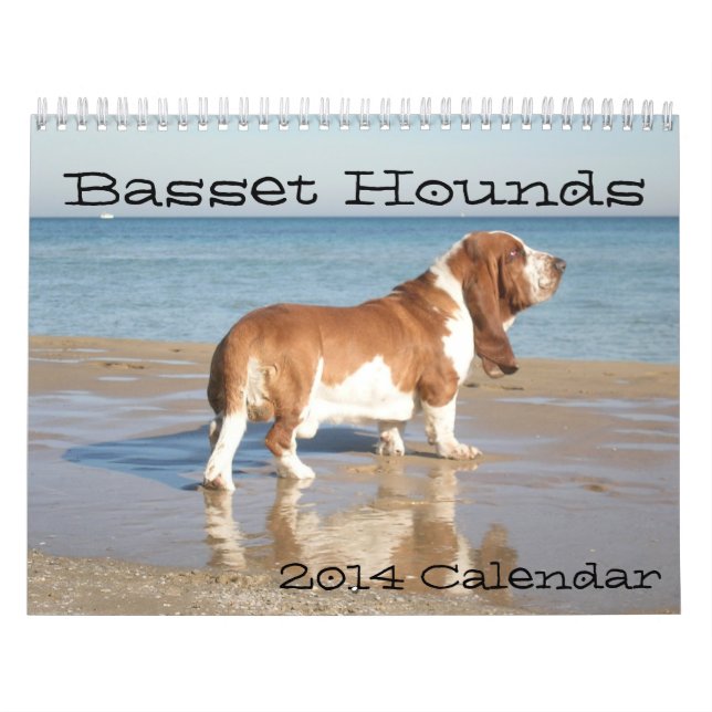 Calendrier des chiens de basset 2012 (Protection)