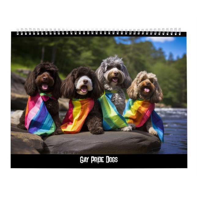 Calendrier des chiens gay pride (Protection)