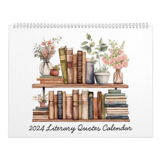 Calendrier des citations littéraires 2024